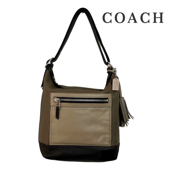 Coach Handbags - Coach Legacy Color Block Leather Hobo Handbag